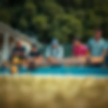 Community Vibe with Arbor Oso Group of skateboarders enjoying a session with the Arbor Oso skateboard